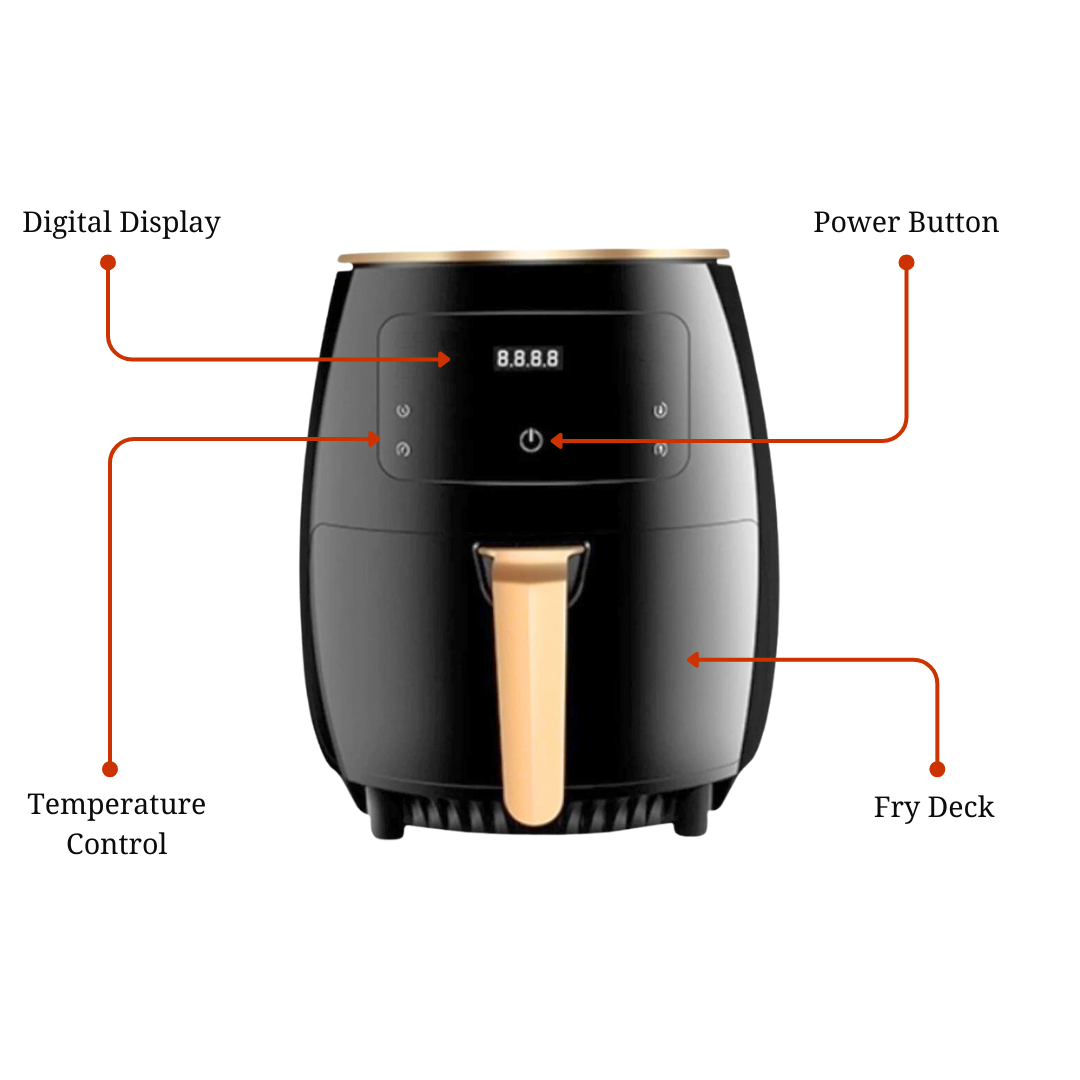Multi Cooker Air Fryer - 6 Litre