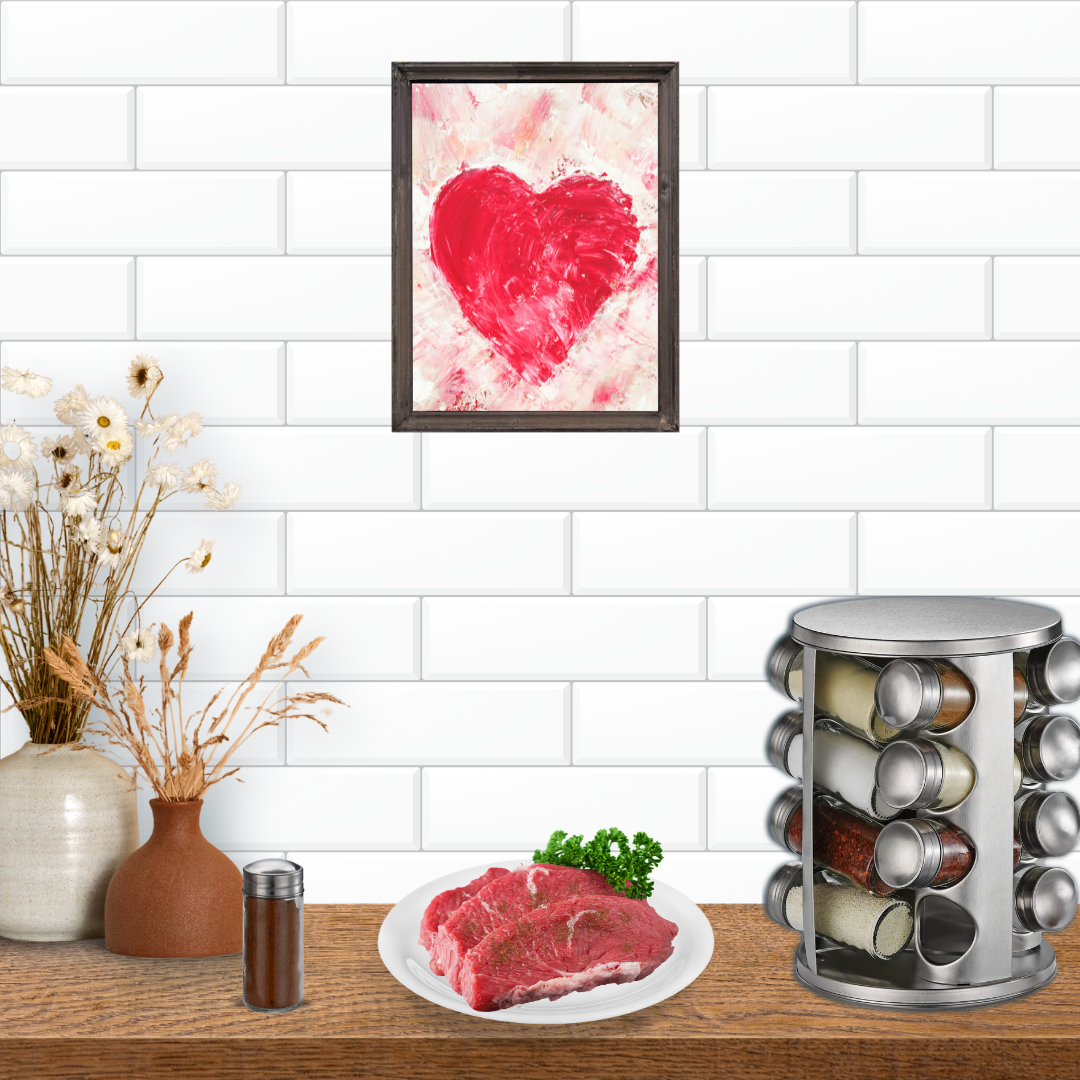 Spice Jar with Rotating Lid - 16 Piece Stainless Steel