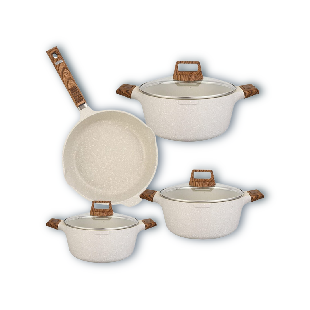 Casserole Set - 7 in 1 non-stick cookware